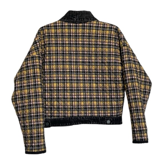 [BLANKNYC] Womens Plaid Quilted Kimono Jacket NWT - Picture 2 of 10